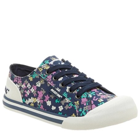 Rocket Dog Womens/Ladies Jazzin Trainers 3 UK Navy
