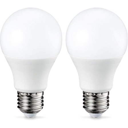 2 st LED E27 skruvlampa, 9W (motsvarande 60W), varmvit, dimbar [DB]
