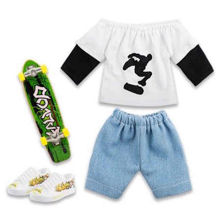 Mini Finger Legetøj Sæt til voksne Børn Finger Skateboard/Finger Cykel med Finger Skjorter Bukser Finger Sko Teenagere Nyhedslegetøj