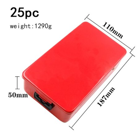 13/19/25PCS Twist Drill Bit Set Träbearbetningsverktyg Bits 25PCS