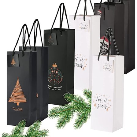 Flaskpåsar XXL Julmotiv 24-pack TKGRUPPE