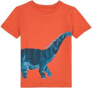 Hatley Tigerlily Prehistoric Dino Graphic T-shirt 5 Years - Tops - 5 years - Orange