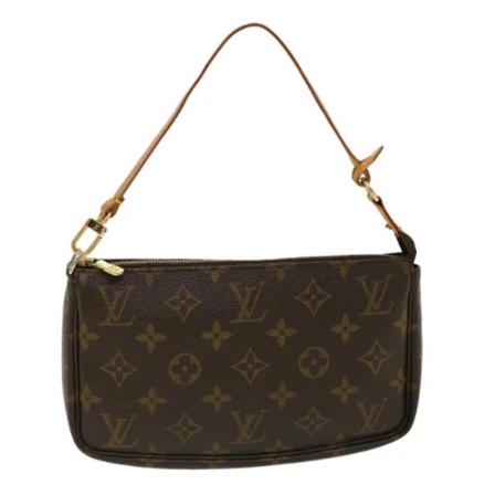 Louis Vuitton Vintage, Pre-owned Pochette Accessoires Monogram Bag Bruin, Dames, Maat:ONE Size