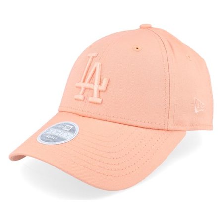 New Era - MLB Rosa adjustable Keps - Los Angeles Dodgers Womens League Essential 9FORTY Pink Adjustable @ Hatstore