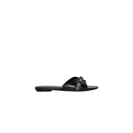 Balenciaga, Flip flops Zwart, Dames, Maat:37 1/2 EU