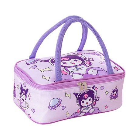Portabel Sanrio Lunchväska Lunchbox Skola Kontor Snacks Lunchbox Picknick Förvaringspack