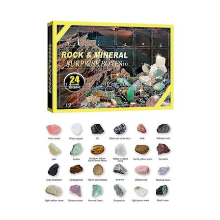 Malm Blindboks Jule Nedtelling Overraskelsesleketøy Gaveeske 24 Dager Skatt Malm Blindboks Leketøy