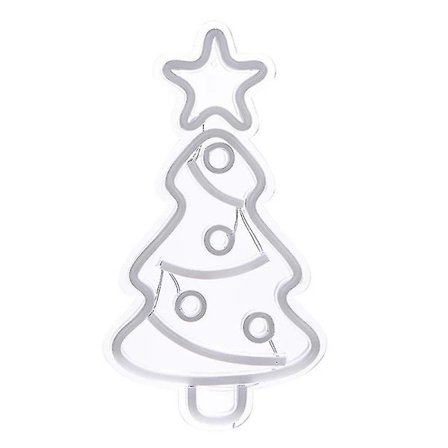 1 stk. Jule Neonlampe