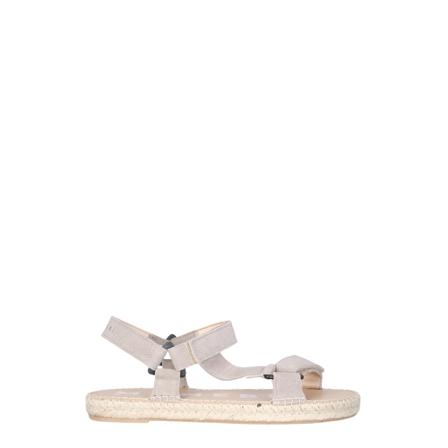 Manebí, Flat Sandals Beżowy, Mężczyzna, Rozmiar: 41 EU