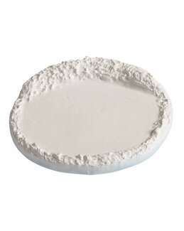 Dekorasjonsplate Snø Hvit