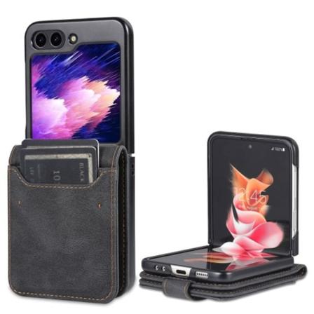 AZNS Samsung Galaxy Z Flip5 5G fodral - Svart Svart