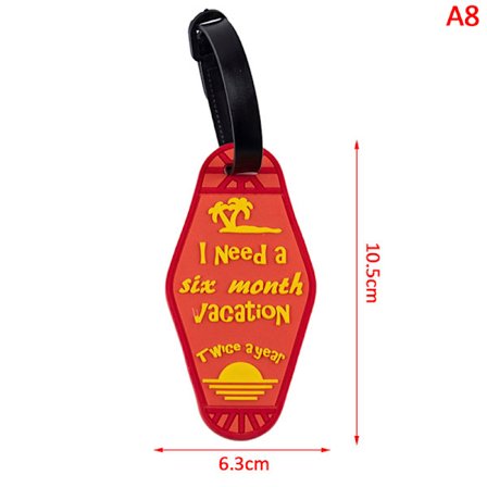 Resetillbehör Bagage Reselapp Namn ID Adress Hållare