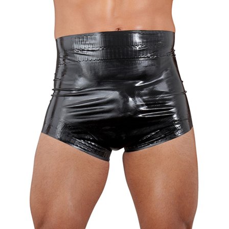 Latex Diaper black - Medium / Black