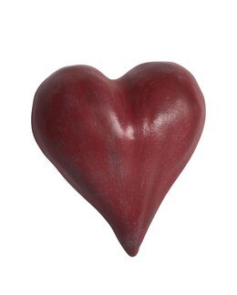 Dekoration Hjerte Rød