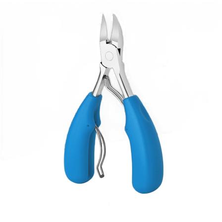 Suuri varpaankynsisakset ruostumattomasta teräksestä Blue