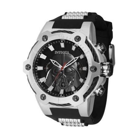 Invicta Watches, Star Wars - Darth Vader 41167 Men's Quartz Watch - 53mm Szary, Mężczyzna, Rozmiar: ONE Size