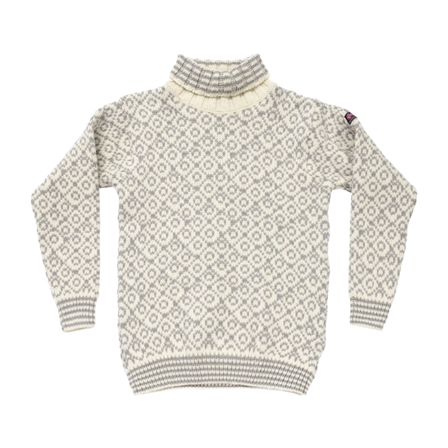 Devold Svalbard Wool High Neck Offwhite/Grey