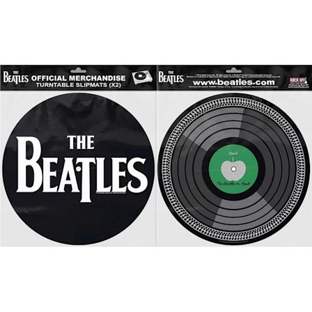 The Beatles Drop T-logotyp & Apple Skivtallriksmatta Set En Storlek