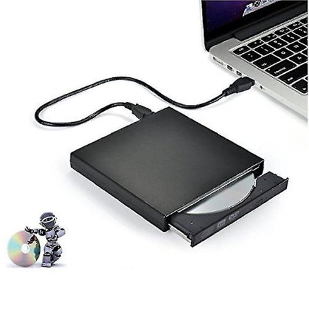 USB 2.0 ekstern CD/DVD-spiller