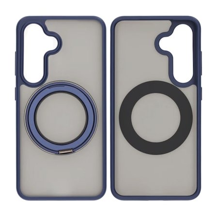 Samsung Galaxy S25 Plus Mobilskal med Magsafe Stativ - Blå