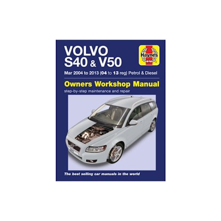 Volvo S40 & V50 Petrol & Diesel (Mar '04-'13) Haynes Repair Manual (häftad, eng)