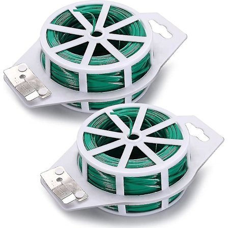 Kasvien sidontalanka monikäyttöinen puutarhan sidontalanka kasvien sidontalanka (2 kpl, vihreä)