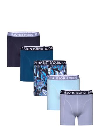Cotton Stretch Boxer 5P Björn Borg Navy