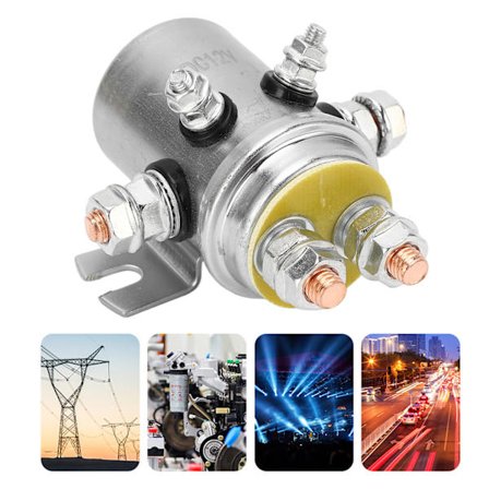 Vinsjrele 300A Vanntett Starterrelé Tilbehør for Offroadkjøretøy ATV DC 12V