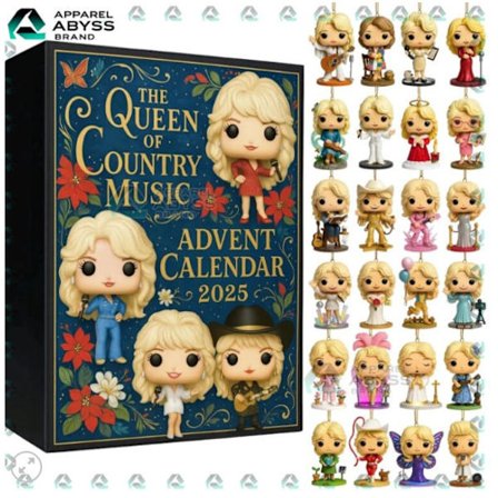 King of Rock 'n' Roll Jimmy Buffett Julgransprydnad Adventskalender