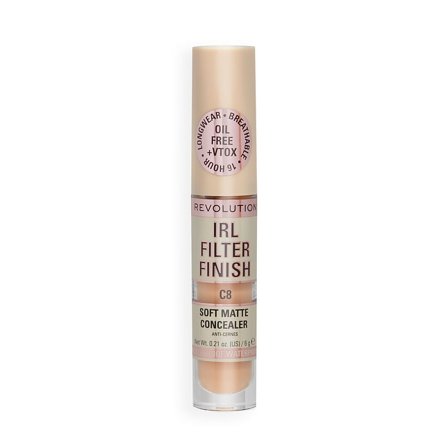 Revolution IRL Filter Finish Concealer C8, Makeup, Ansigt, Concealer