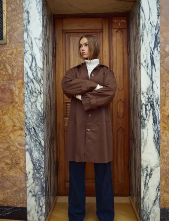 Noella Lilli Coat - Brown - S