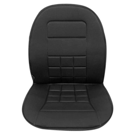 Biluppvärmd sätesöverdrag - Universell 12V uppvärmd dyna med dubbla temperaturinställningar och strömbrytare