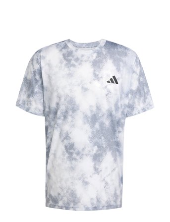 Sea Aop Tee Sport Men Men Sports Clothes Sport Tops Sport T-shirts Grey Adidas Performance