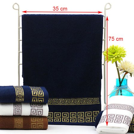 Høykvalitets superabsorberende luksusbadehåndkle i myk bomull