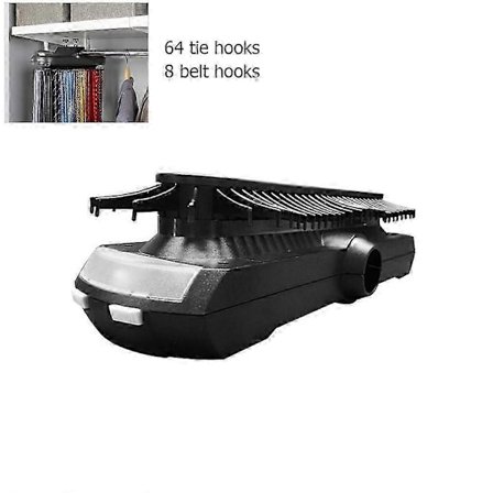 Moottoroitu solmioteline, sähköinen solmiopidike LED-valolla, pyörivä solmiojärjestäjä