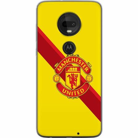 Motorola Moto G7 Genomskinligt Skal Manchester United Fc
