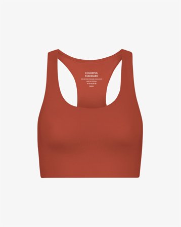 Active Cropped Bra - Dark Amber L