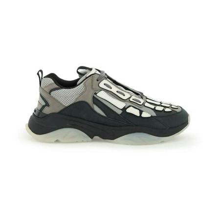 Amiri, Sneakers Zwart, Heren, Maat:40 EU,leer