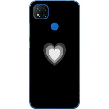 Kompatibelt Mobildeksel til Xiaomi Xiaomi Redmi 9C NFC Soft Glow Heart