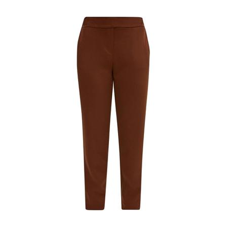 Comma, Cropped Trousers Bruin, Dames, Maat:XS