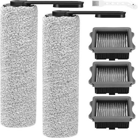 Erstatningstilbehørssæt til Tineco Floor One S5 Combo, hovedbørste og filter for optimal rengøring