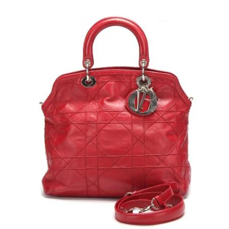 Dior Vintage Pre-owned Leather totes Rød, Dame Vintage Tasker, Størrelse: ONE Size