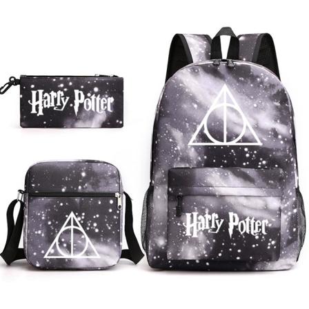 Harry Potter School of Witchcraft Student Ryggsäck C Star Grey