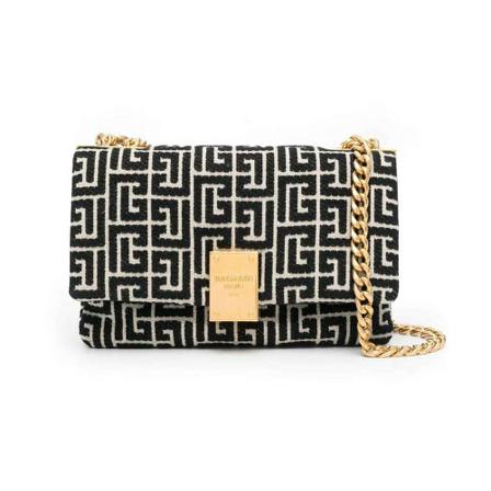 Balmain, Shoulder Bags Zwart, Dames, Maat:ONE Size