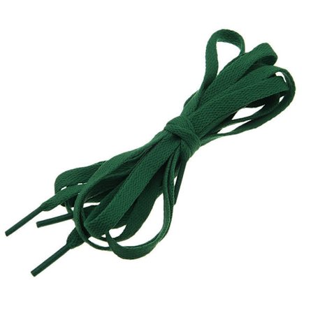 Skosnören - Platta [100 cm] - Mörkgrön