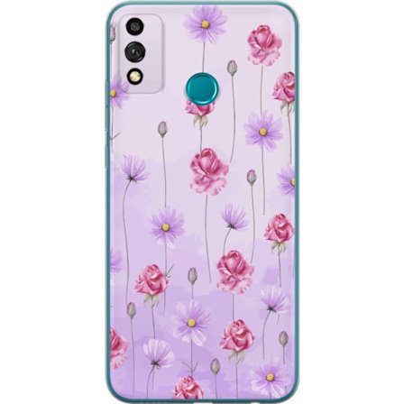 Kompatibelt Mobildeksel til Honor 9X Lite Petal Reverie Lilac Mist
