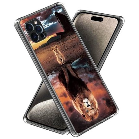 Deco iPhone 15 Pro skal - Lejon