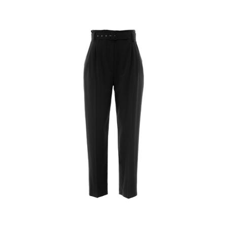 Kaos, Tapered Trousers Zwart, Dames, Maat:XS