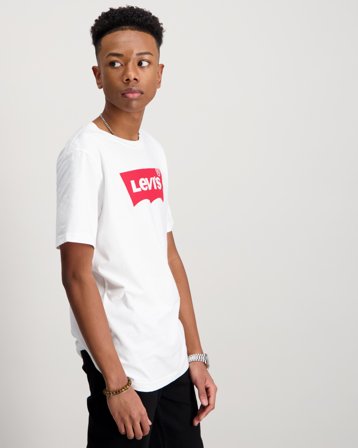 Levi's LVB BATWING TEE Hvit T-skjorter Gutt - Kids Brand Store