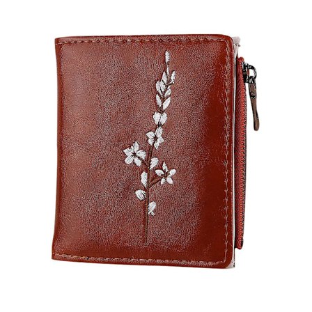 Vintage-plånbok (kaffe)